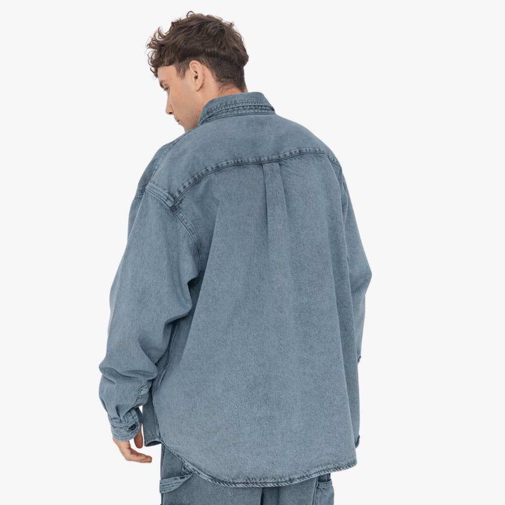 Camicia Carhartt Tigan blue fog - 4