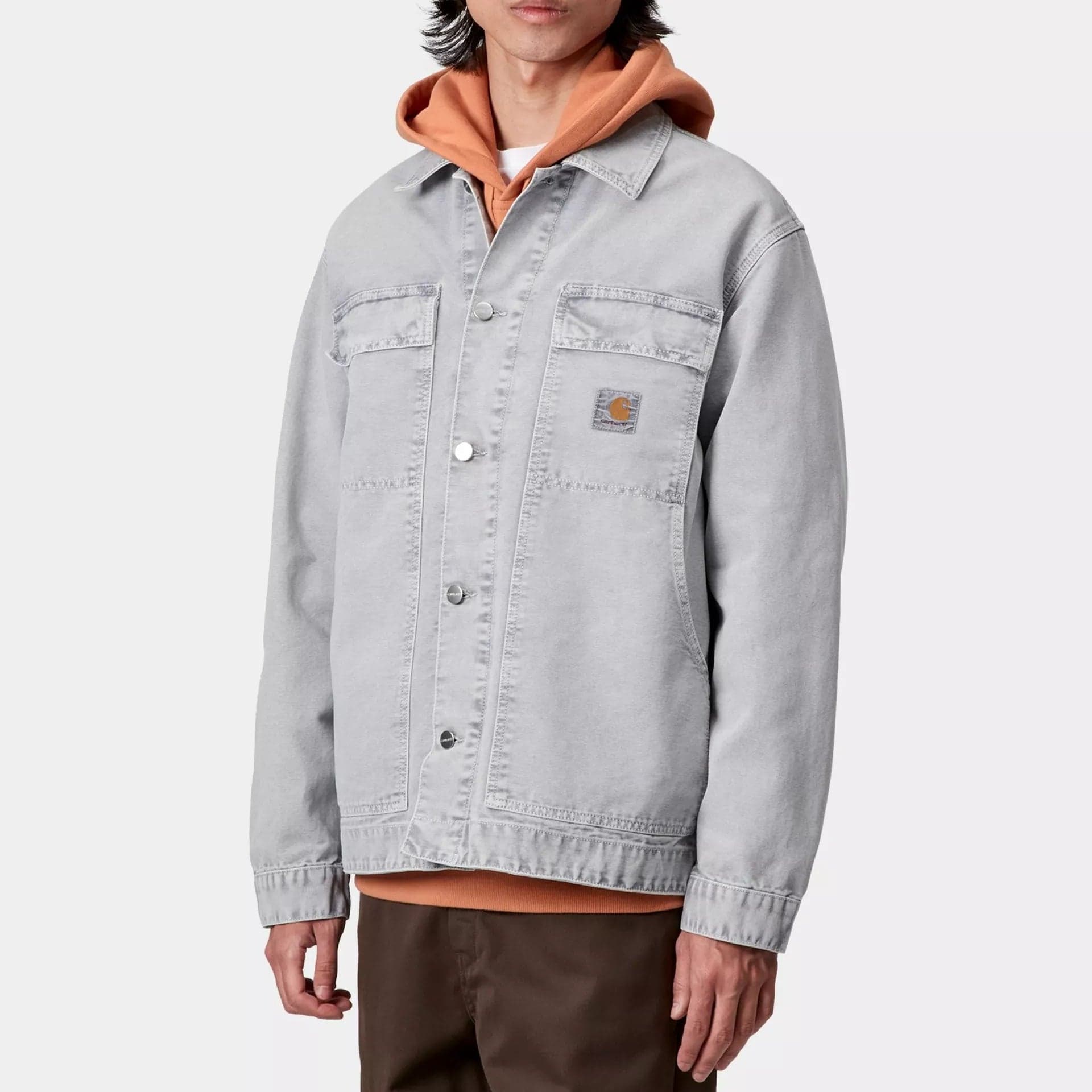 Giacca Carhartt Og artic black chalk washed - 3