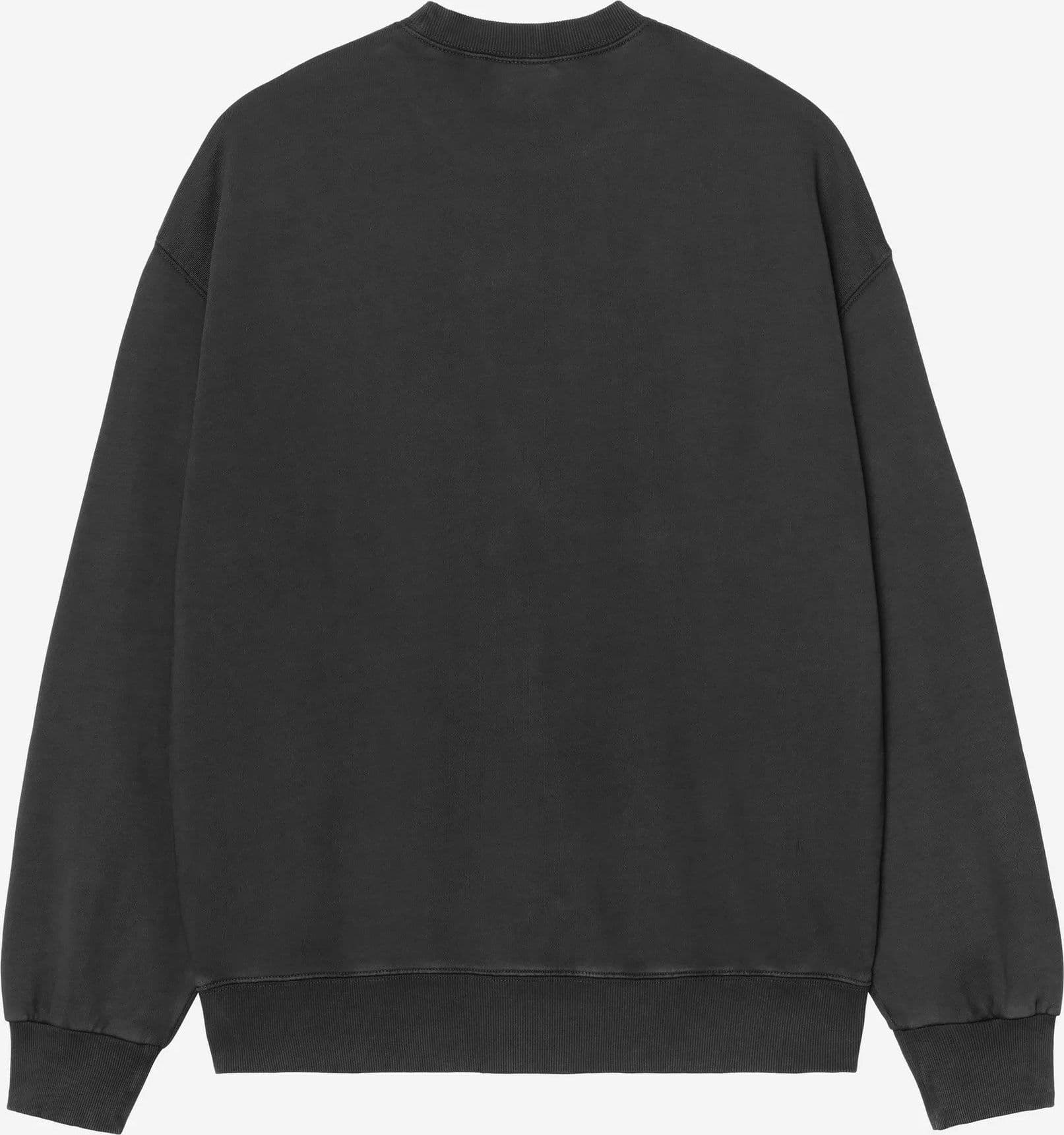 Felpa Carhartt Hudson blk chalck washed - 2