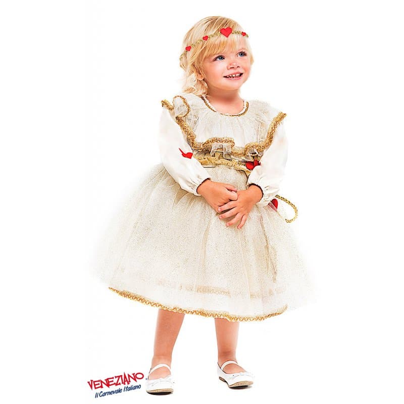 Costume carnevale cupido 0-3 anni - veneziano 52367 - 3