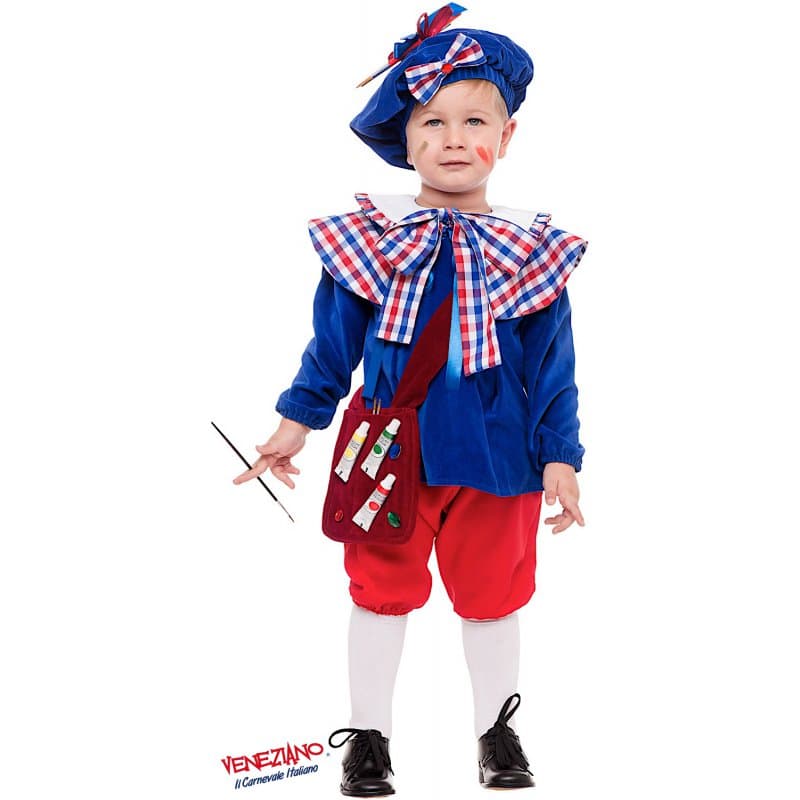 Costume carnevale giotto prestige 1-3 anni - veneziano 53878 - 3