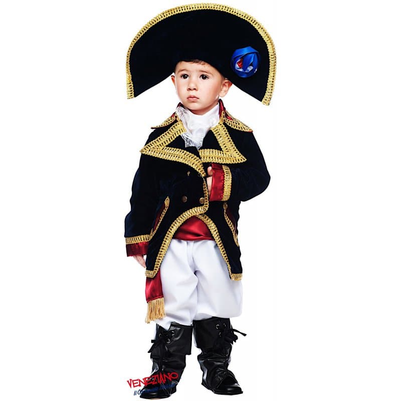 Costume carnevale napoleone 0-3 anni - veneziano 50747 - 3