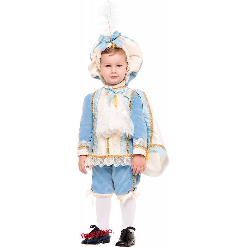 Costume carnevale principe azzurro prestige 1-3 anni - veneziano 50868 - 3