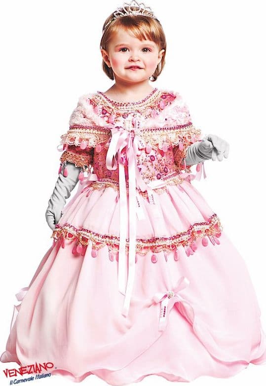 Costume carnevale principessa prestige 0 - 3 anni - veneziano 50625 - 3
