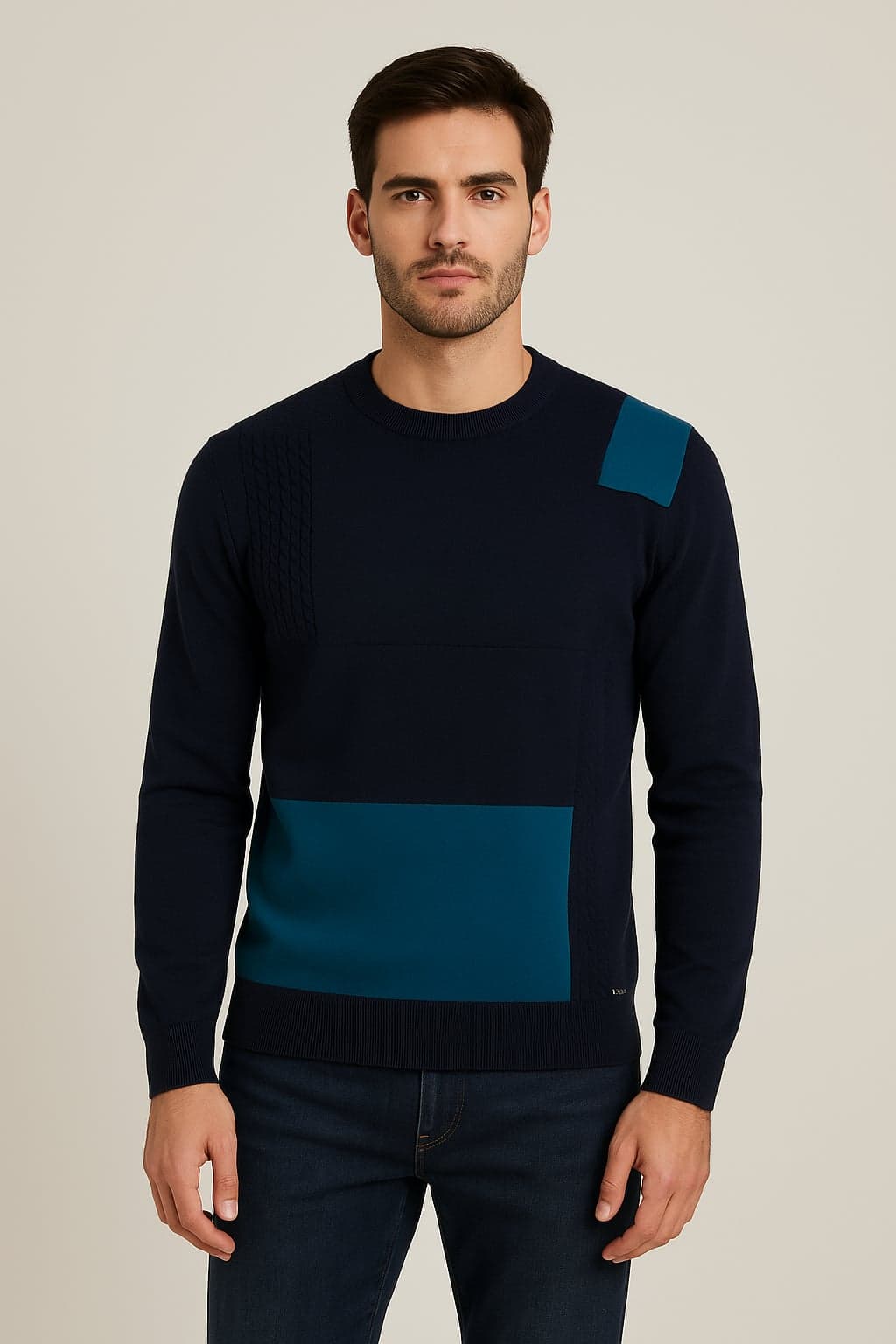 Pull g/c patchwork viscosa - 2
