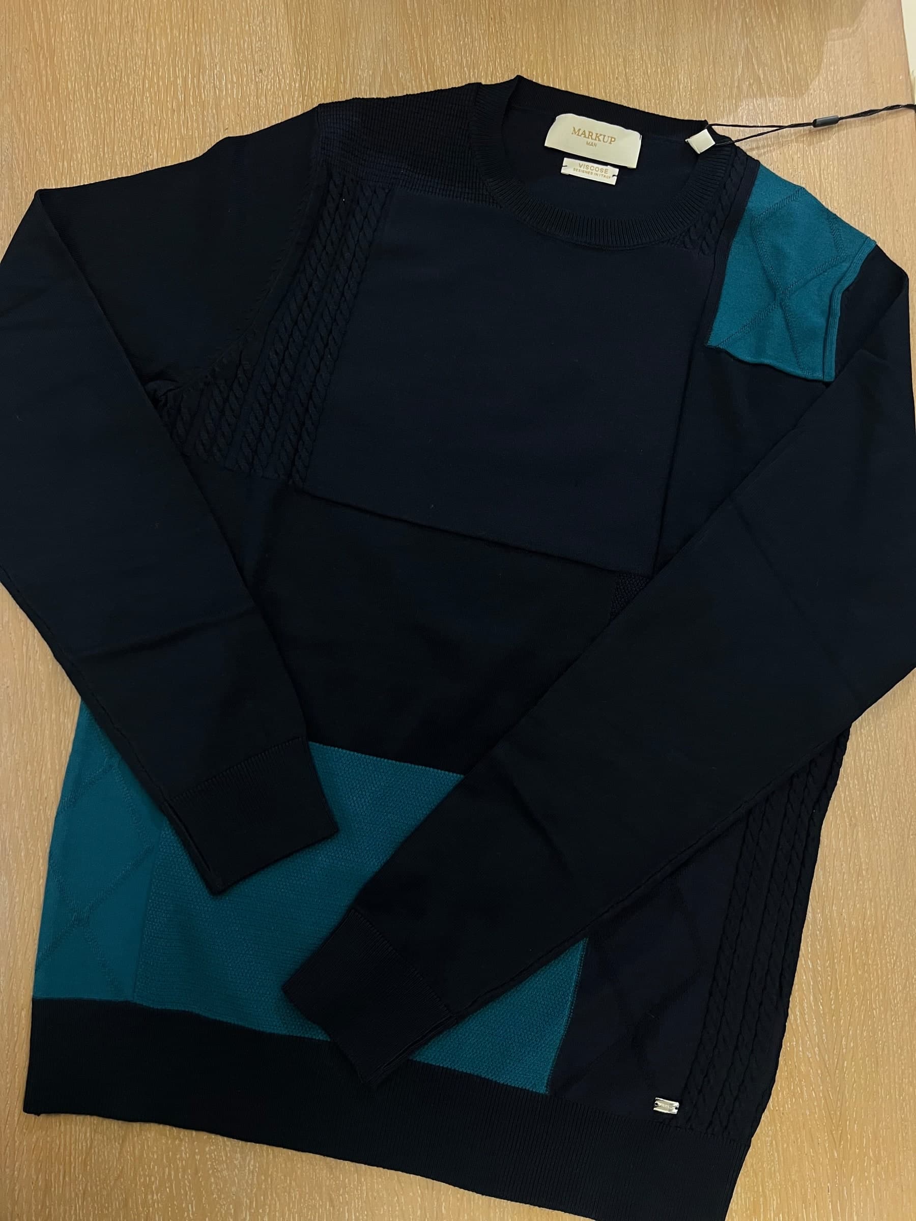 Pull g/c patchwork viscosa - 3