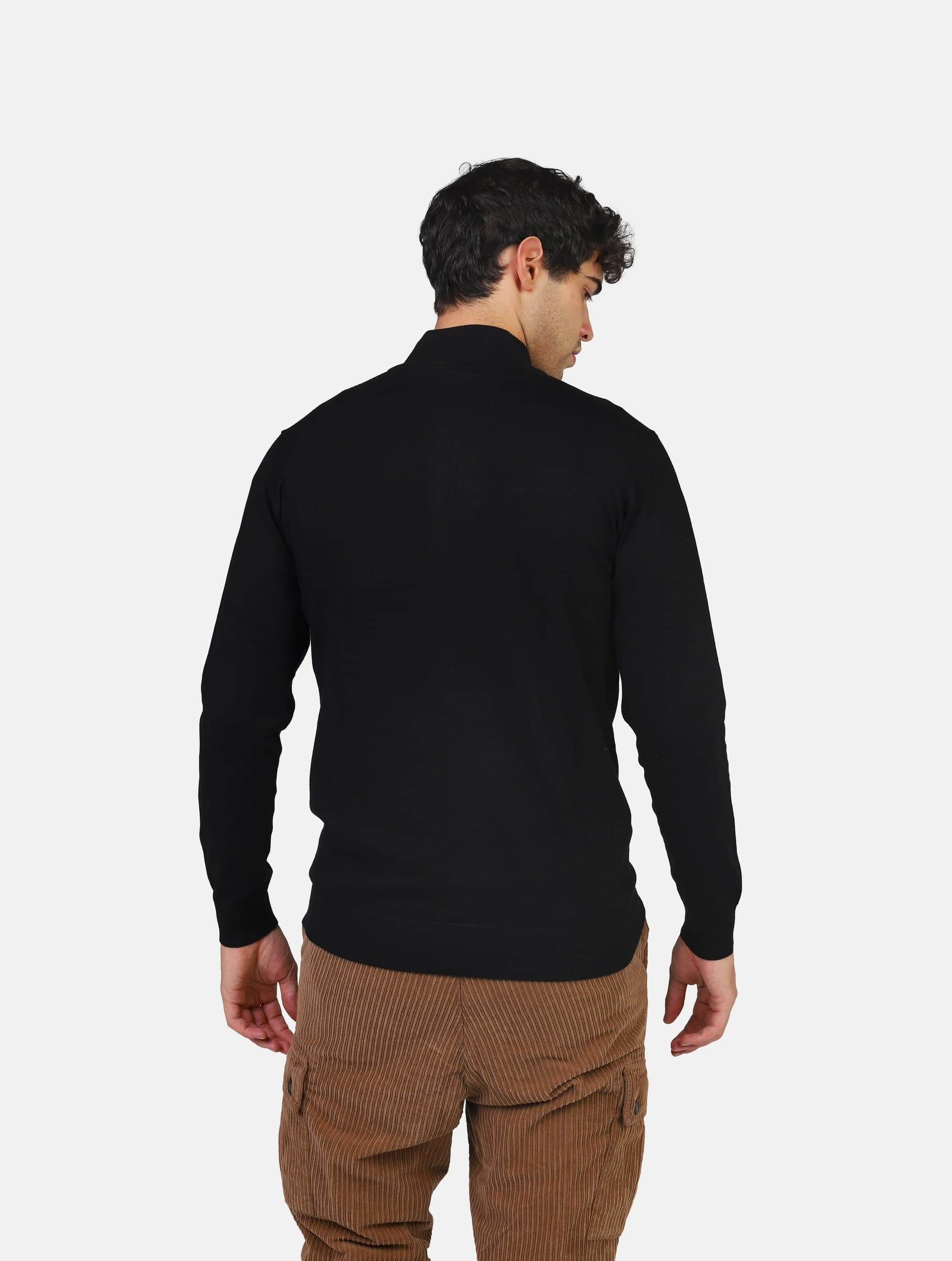 pull l/p f12 zip viscose blend - 3