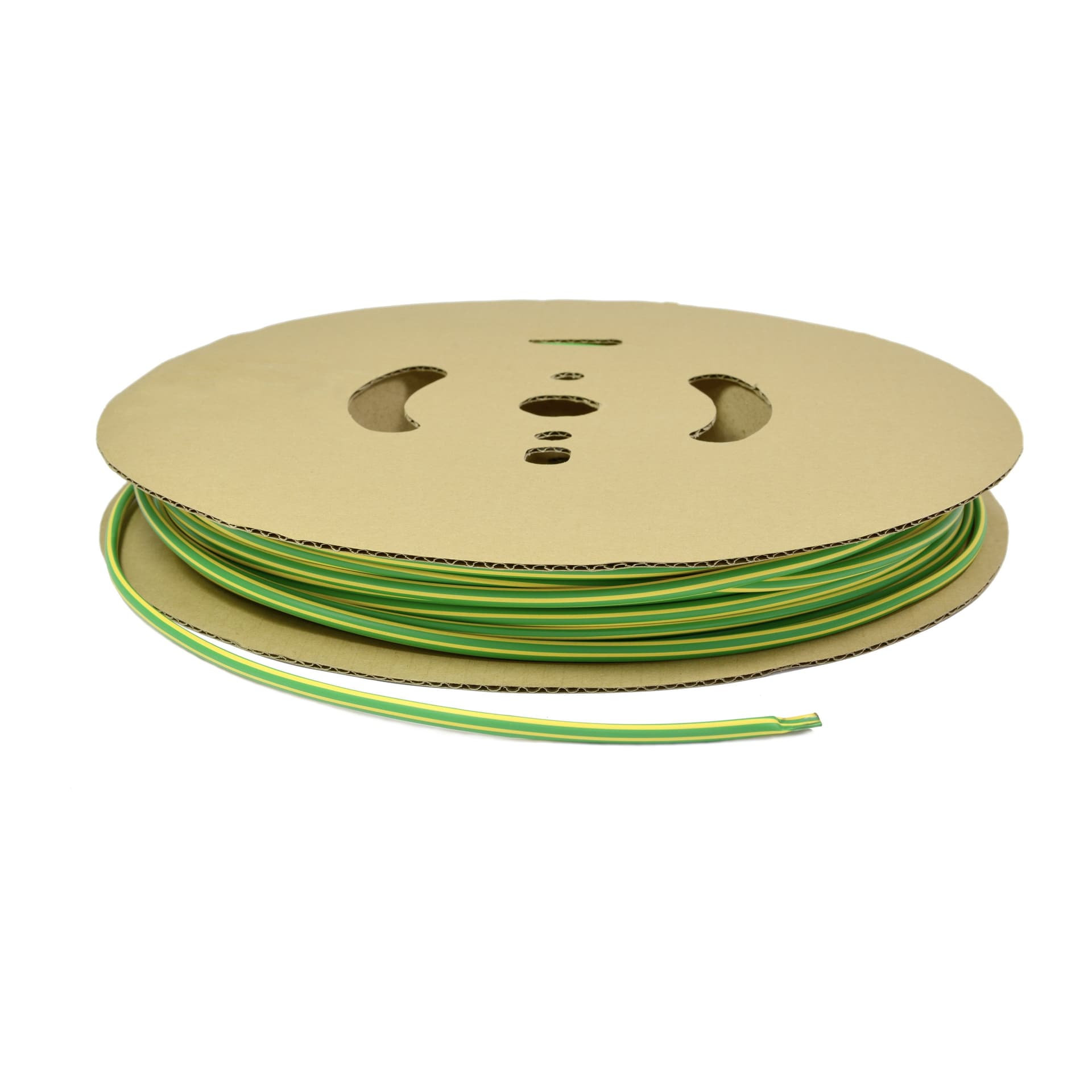 Guaina Termoretraibile 3:1 (giallo-verde) per rivestimento cavi elettrici - 3
