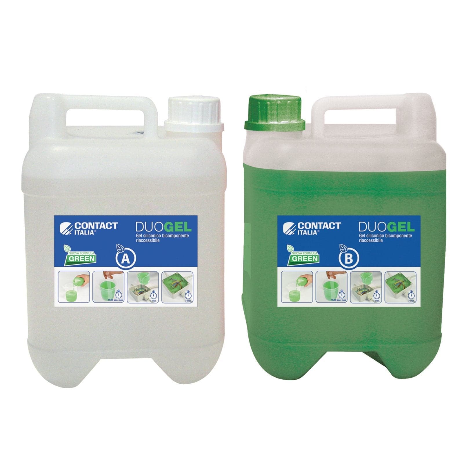 Gel bicomponente siliconico DuoGel per isolamento elettrico atossico bassa viscosità - 8