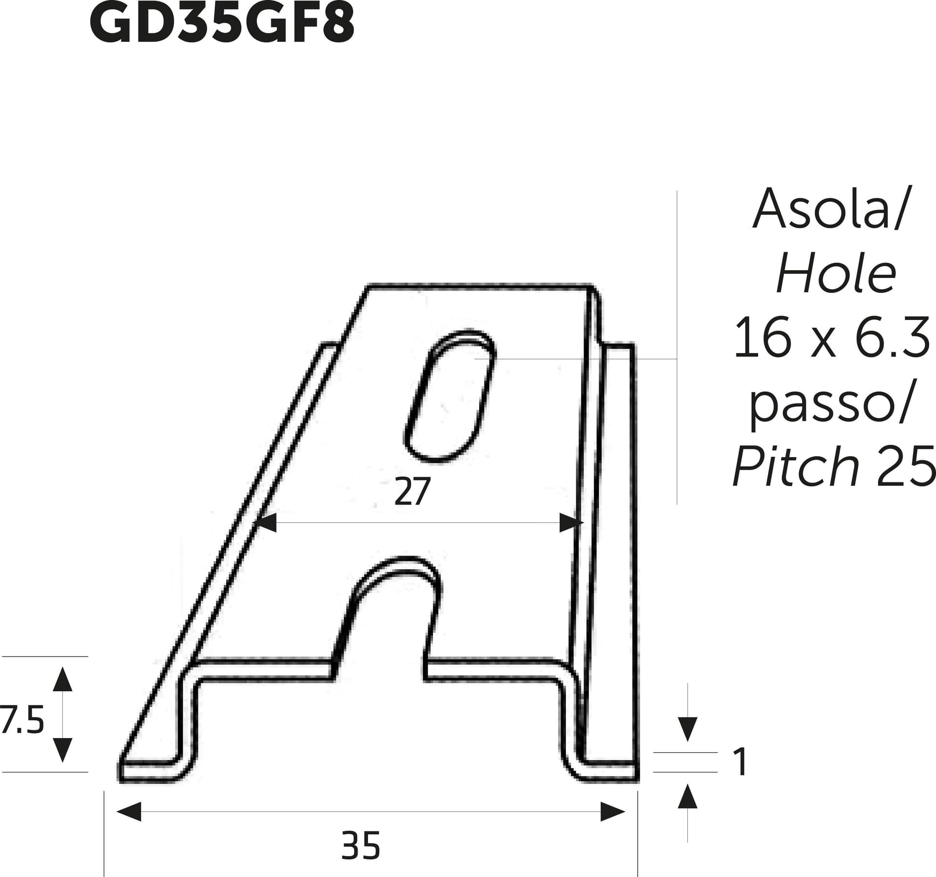Guide DIN e staffe per supporto apparecchiature elettriche - 16
