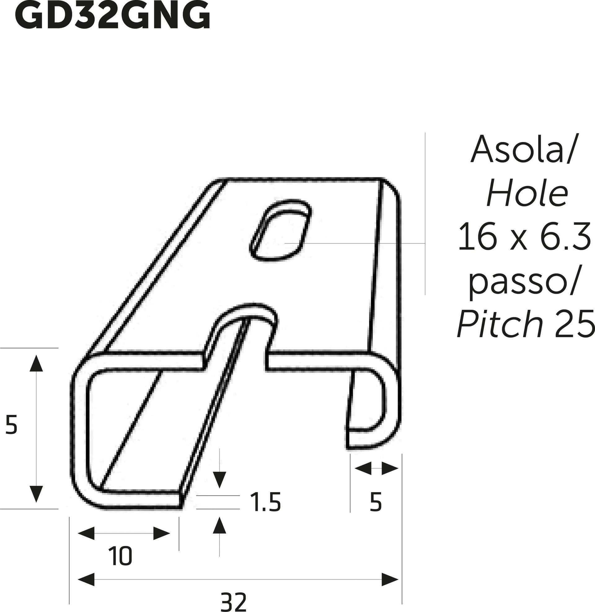 Guide DIN e staffe per supporto apparecchiature elettriche - 10