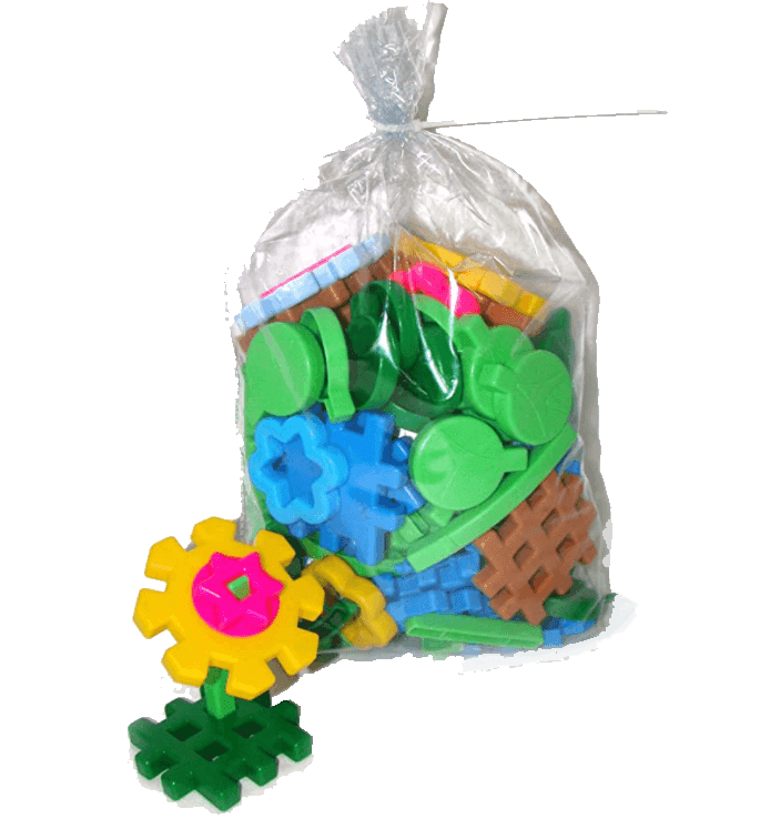 Giocattoli Polesie - Mattoncini Flora (126 pz) - 2