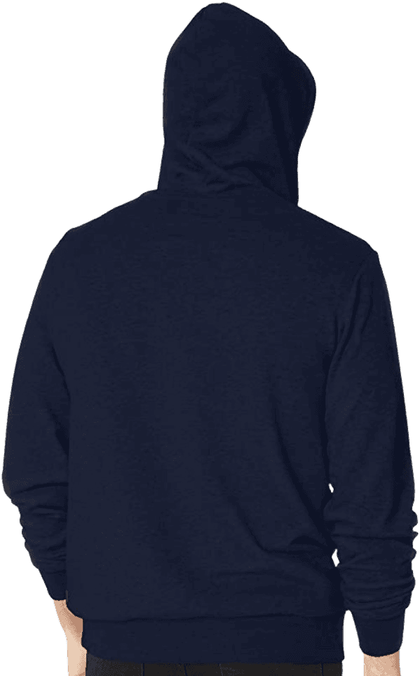 Converse Felpa Blu Star Hoodie con Cappuccio Unisex - 2