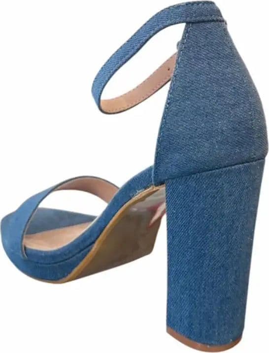 0000000704 Sandalo Tulipano Denim Blu 0000000704 - 3