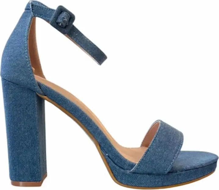 0000000704 Sandalo Tulipano Denim Blu 0000000704 - 5