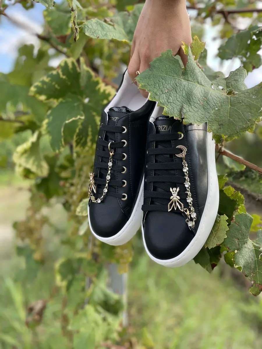 PATRIZIA PEPE Sneakers Donna Vitello Nero Palis - 3