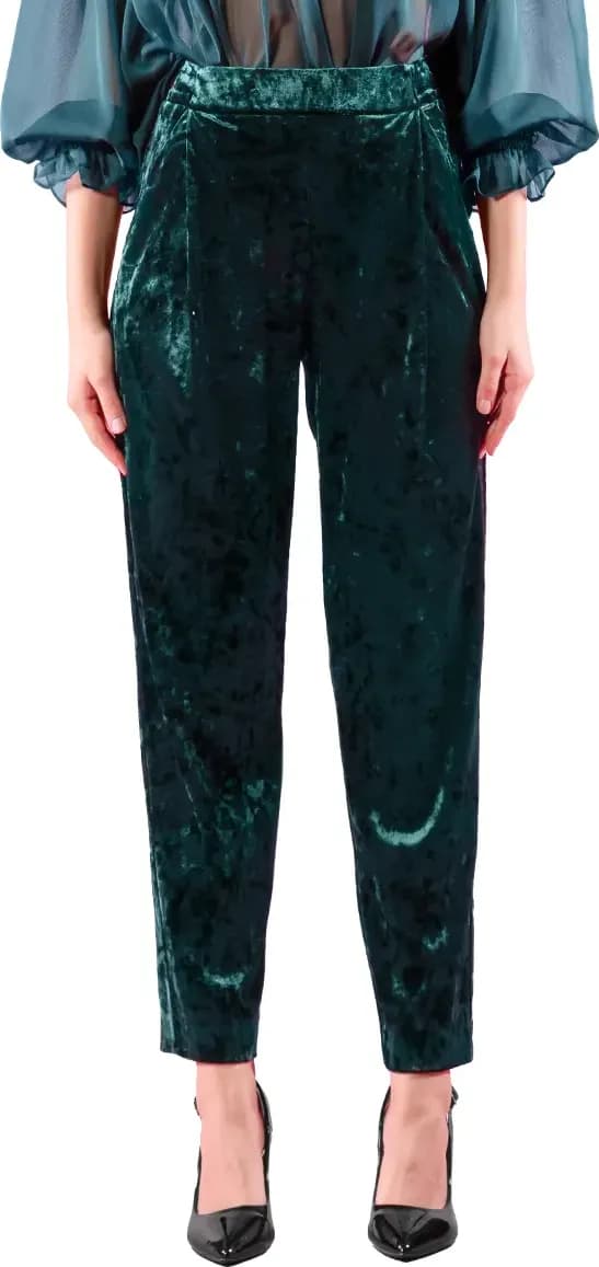 NUALY GLAMOUR | Pantalone velluto - 2
