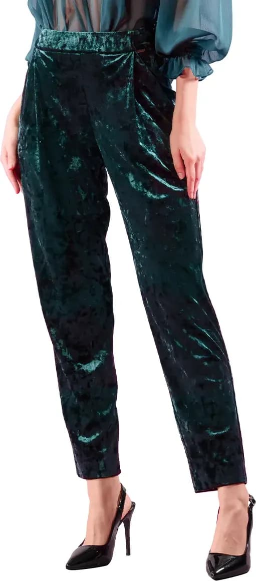 NUALY GLAMOUR | Pantalone velluto - 3