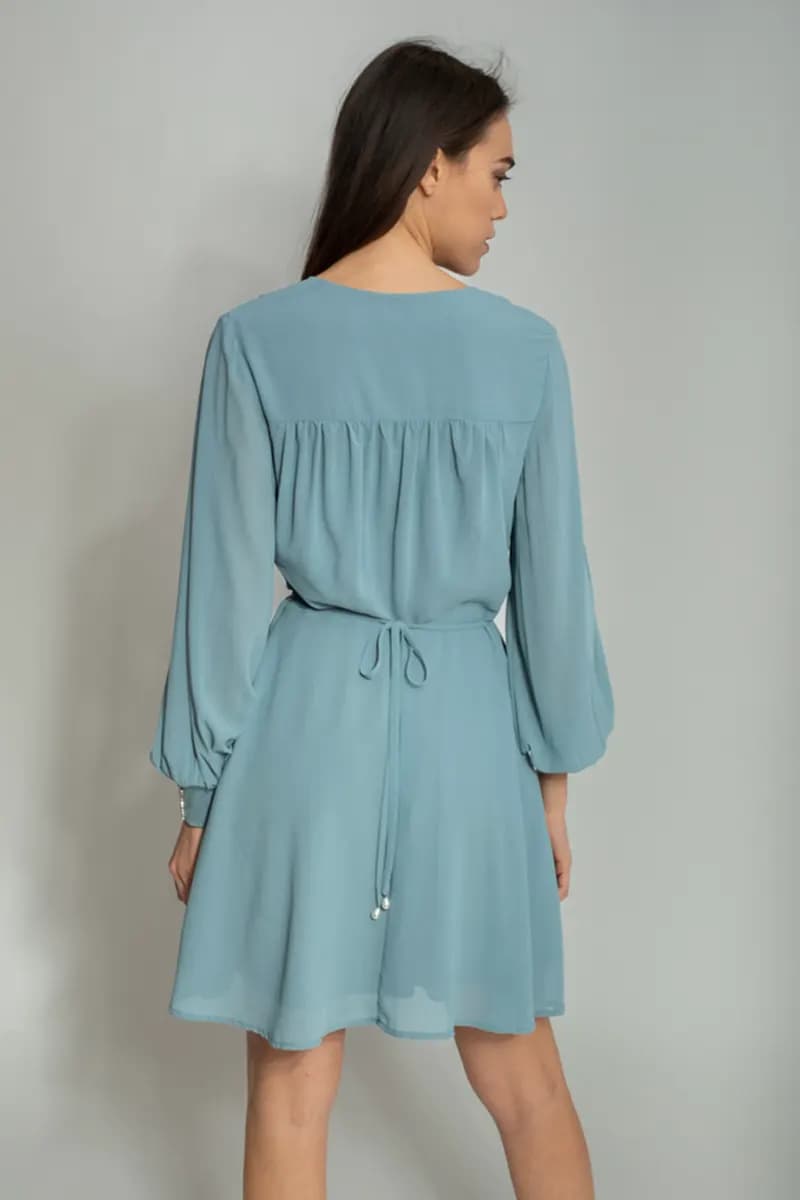 GOA GOA | Abito corto in chiffon - 2