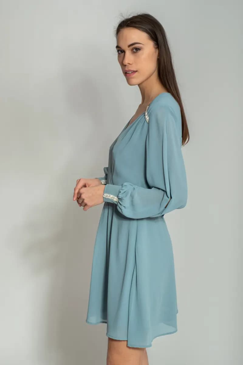 GOA GOA | Abito corto in chiffon - 3