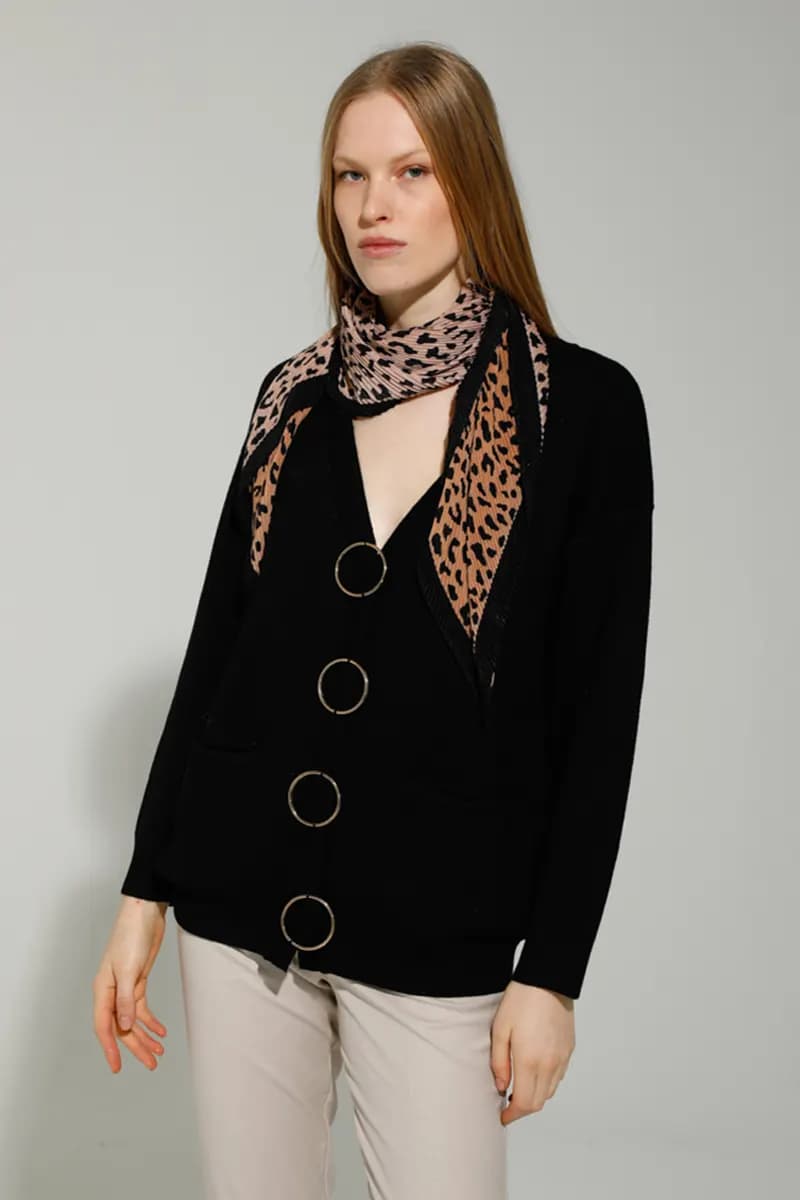 GOA GOA | Maxi cardigan scollo V - 5