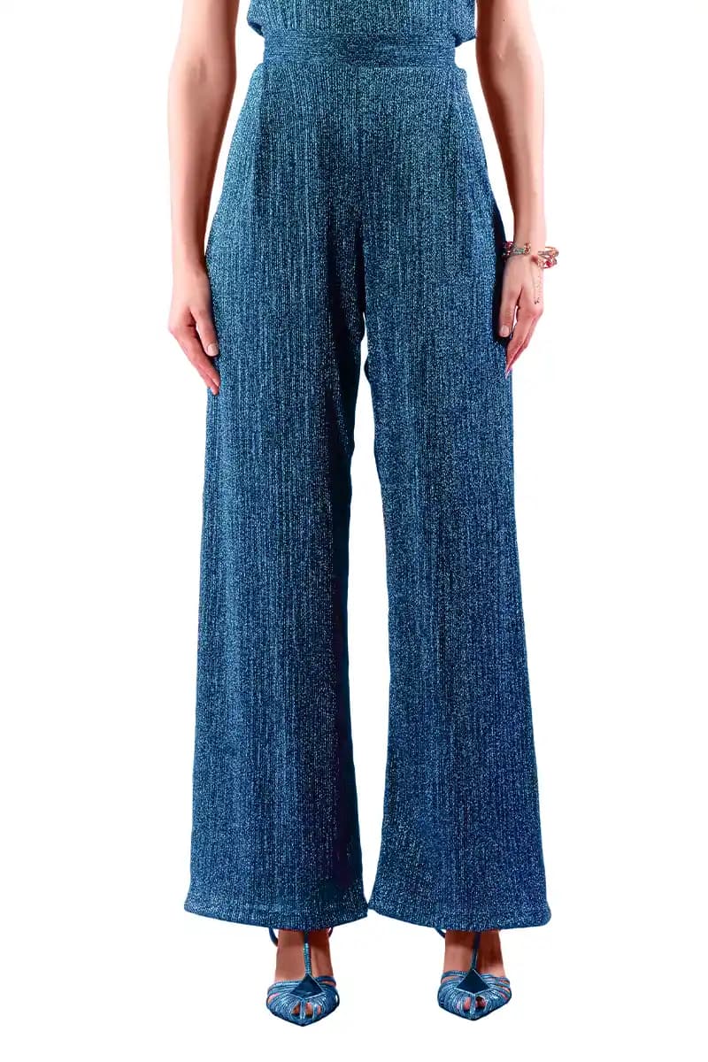 NUALY GLAMOUR | Pantalone laminato - 3