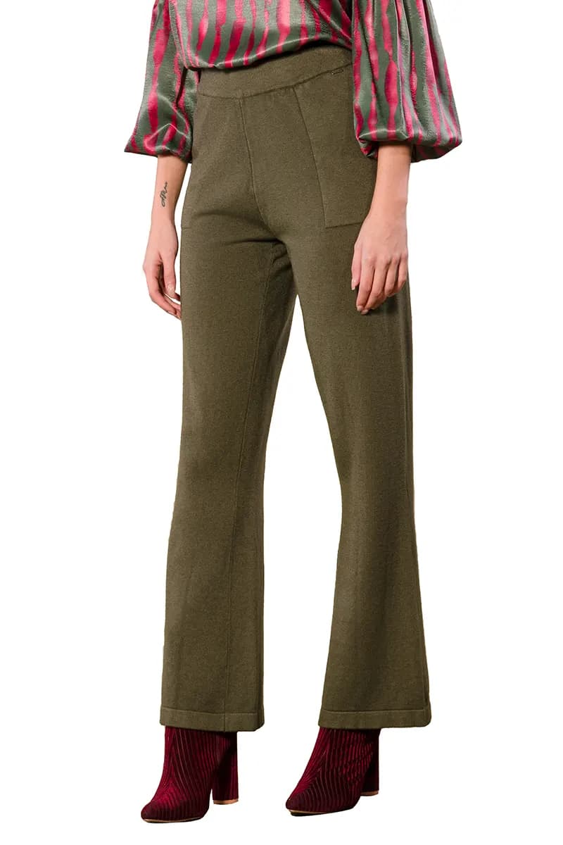 NUALY | Pantalone in maglia - 2