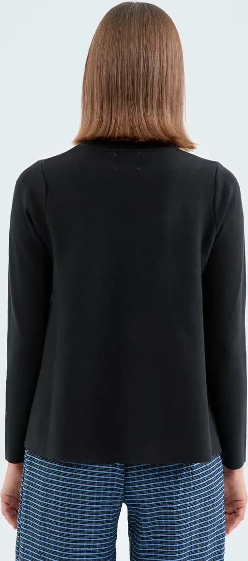 COMPANIA FANTASTICA | Maglia svasata nera - 2