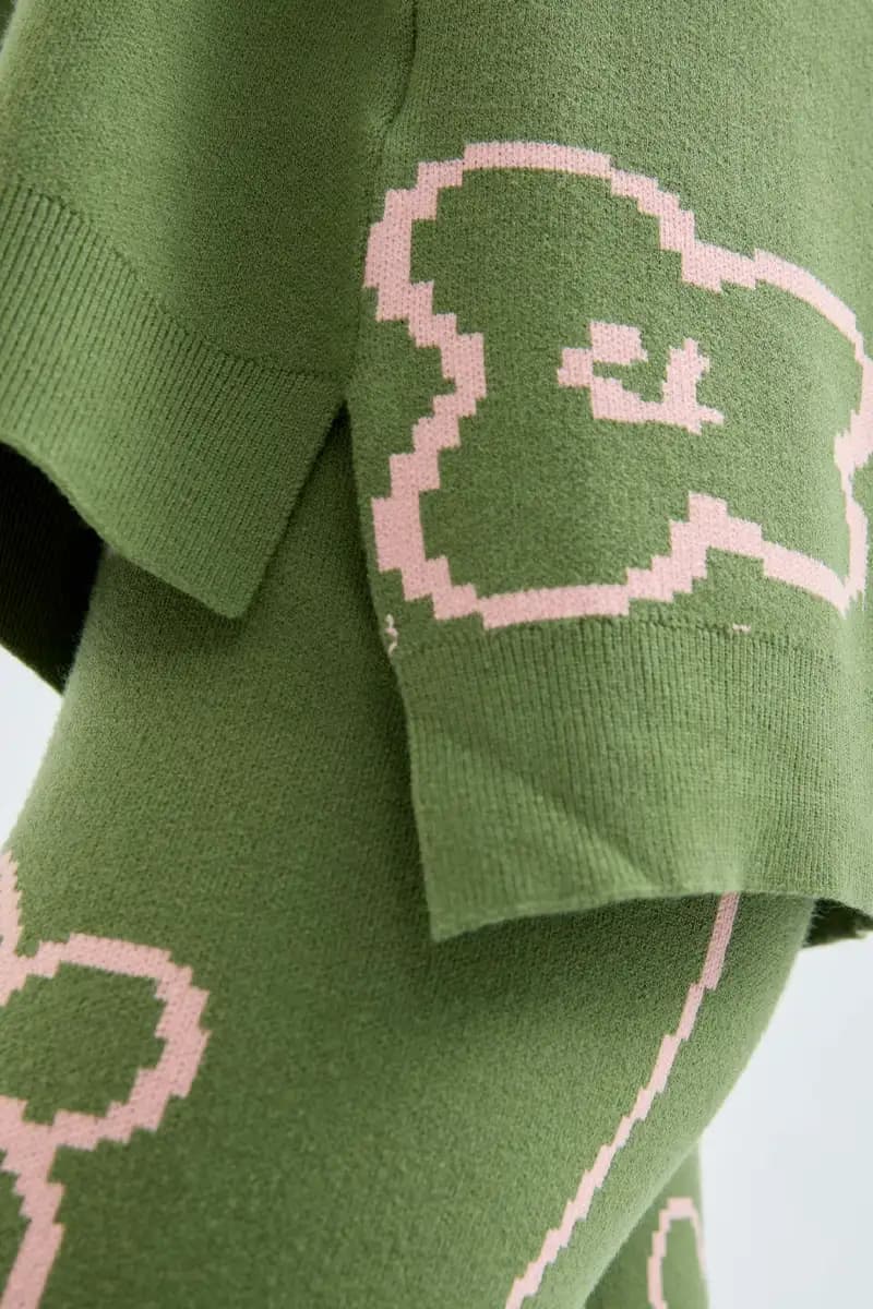 COMPANIA FANTASTICA | Maglia morbida con stampa fiori - 3