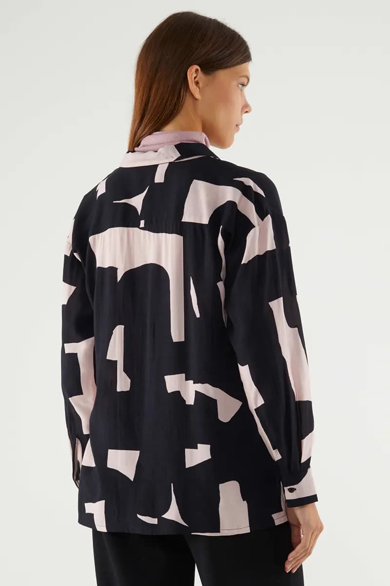 COMPANIA FANTASTICA | Camicia stampa astratta - 2