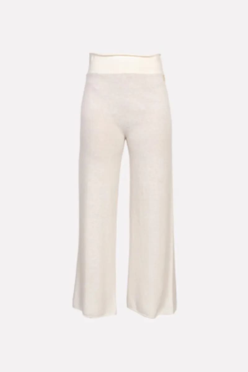 SISTE'S | Pantalone palazzo in maglia - 4