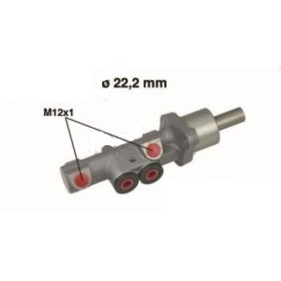 METELLI 05-0534 Cilindro maestro del freno per AUDI, SEAT, SKODA, VW, VW LCV