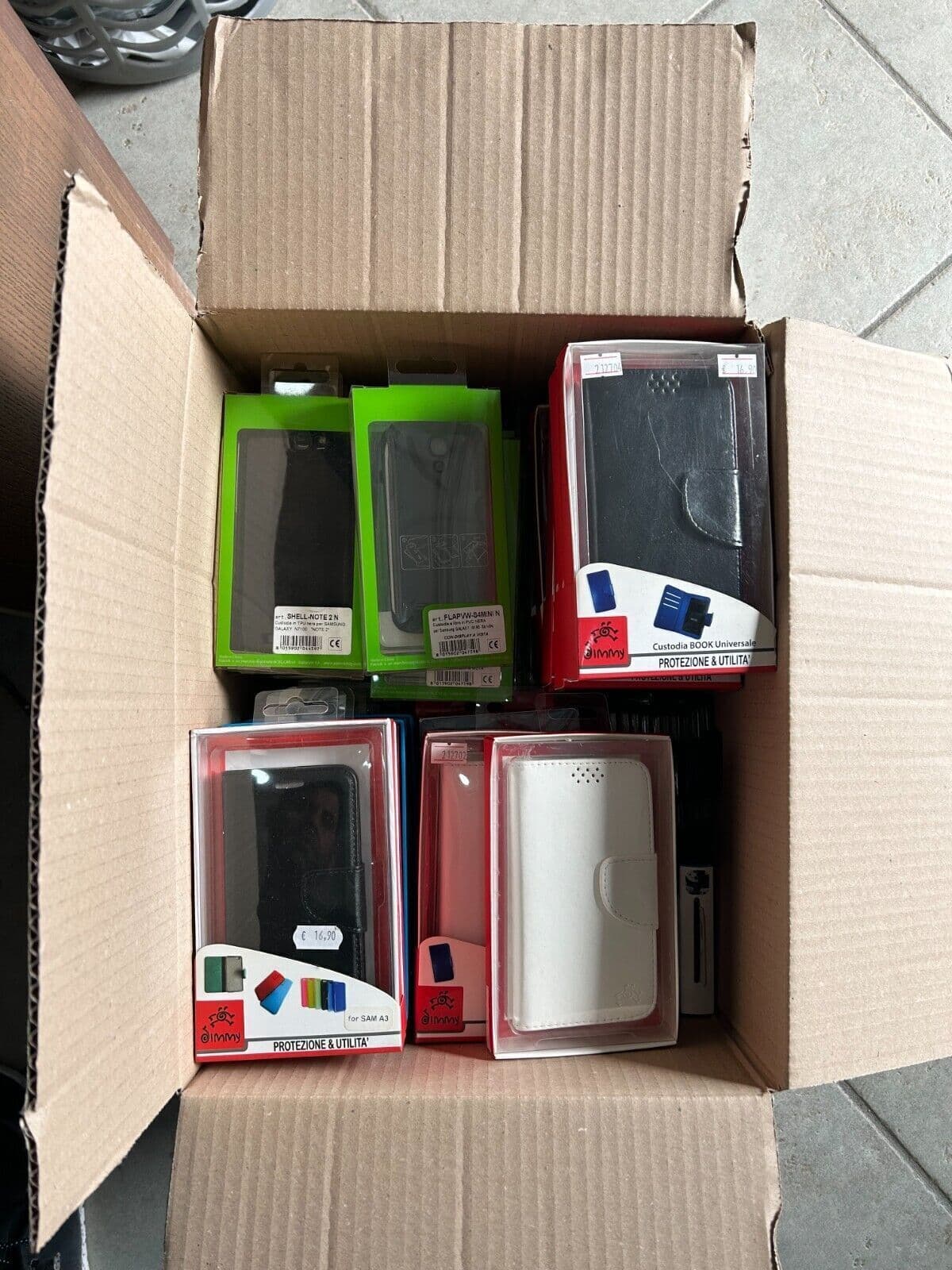 Stock custodie per telefono smartphone tablet - oltre 115 pezzi - 2