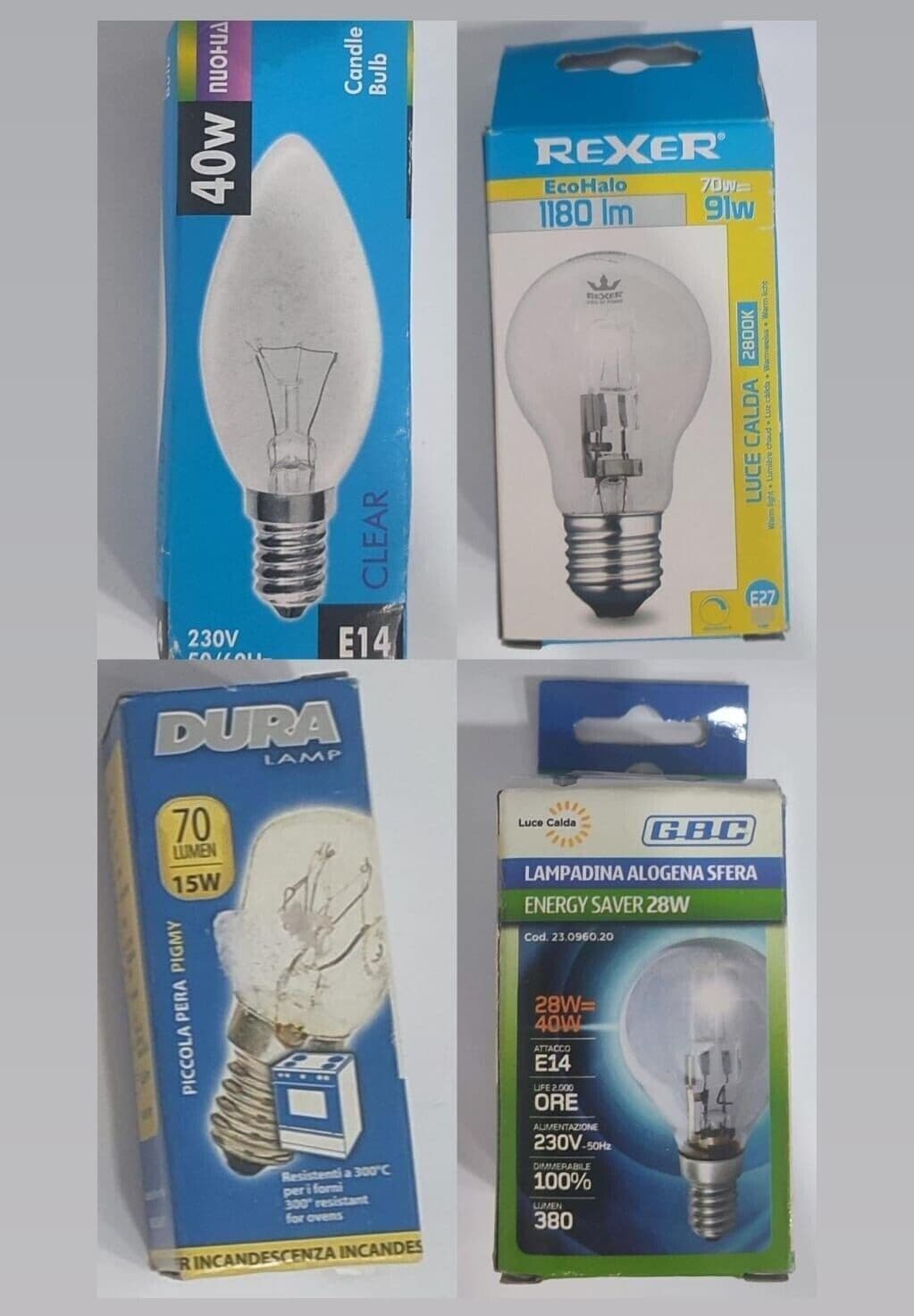Stock lampadine di vario genere e formato 202 pezzi - 2