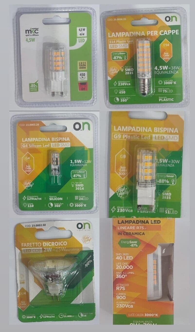 Stock lampadine di vario genere e formato 202 pezzi - 4