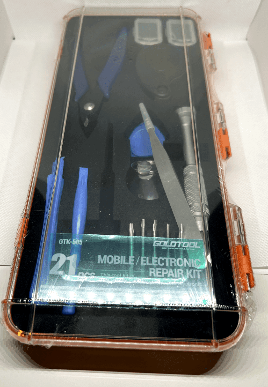 Kit 21 Utensili Riparazione Smartphone GBC Goldtool Eletronic Repair Mobile - 2