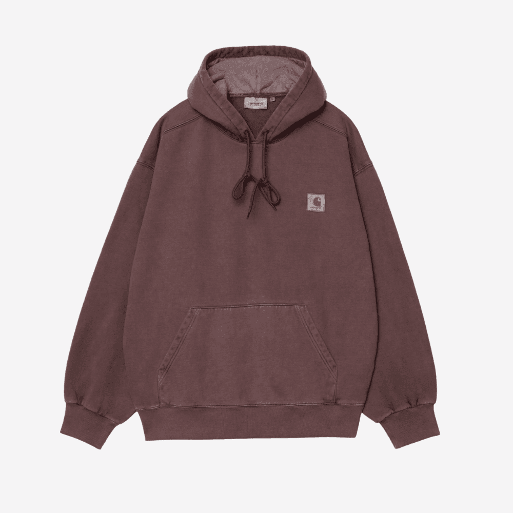 Felpa Carhartt Vista Hood Palisander Garment Dyed - 5