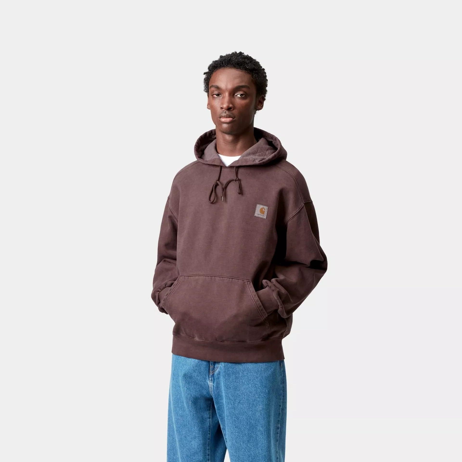 Felpa Carhartt Vista Hood Palisander Garment Dyed - 3