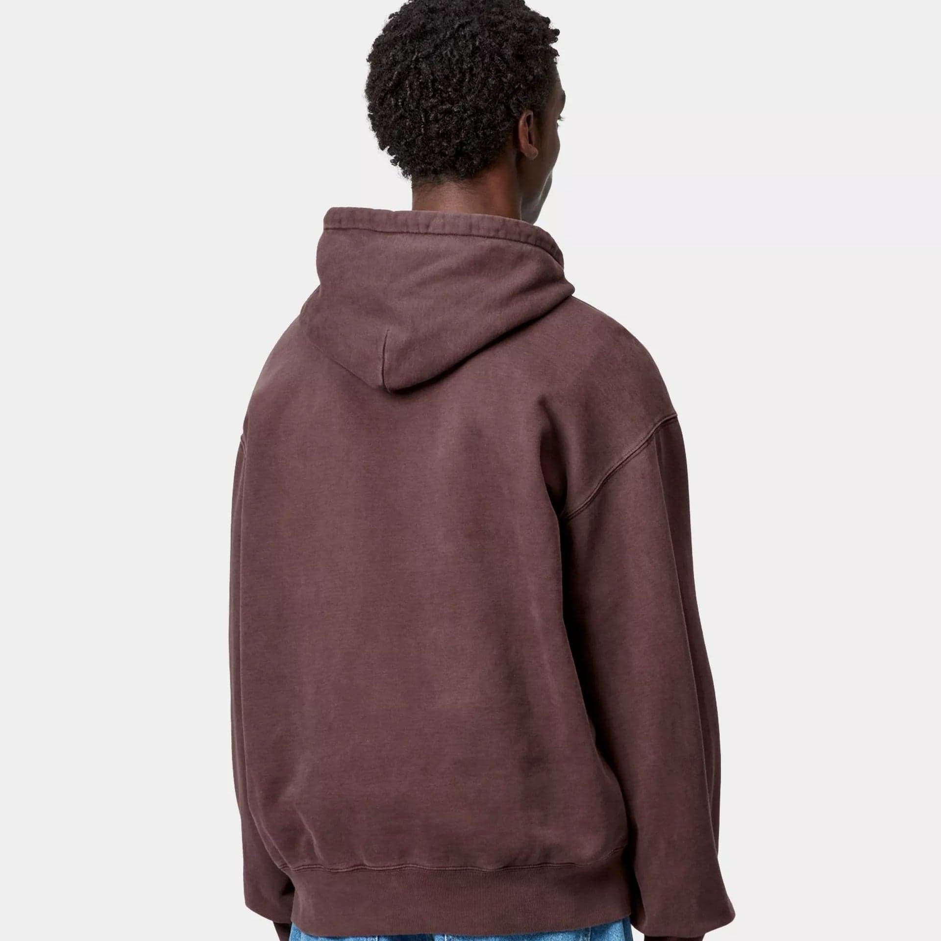 Felpa Carhartt Vista Hood Palisander Garment Dyed - 4