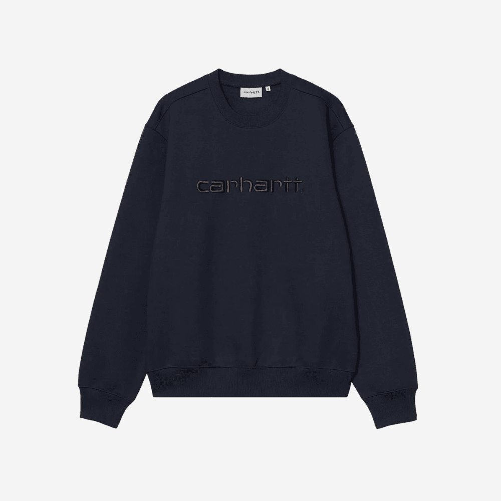 Felpa Carhartt Sweat Deep Night Palisander - 5