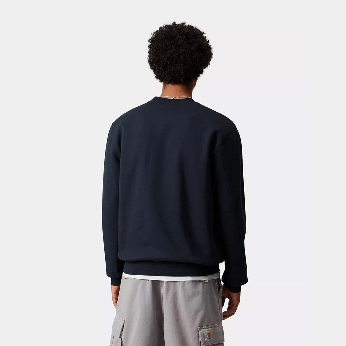 Felpa Carhartt Sweat Deep Night Palisander - 4