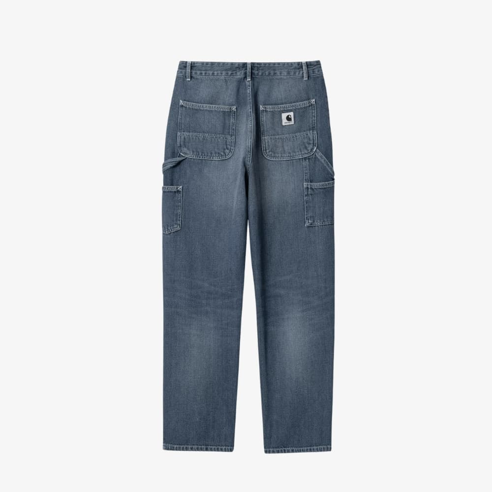 Pantalone W Pierce Pant Blue Dk Uesd Wash