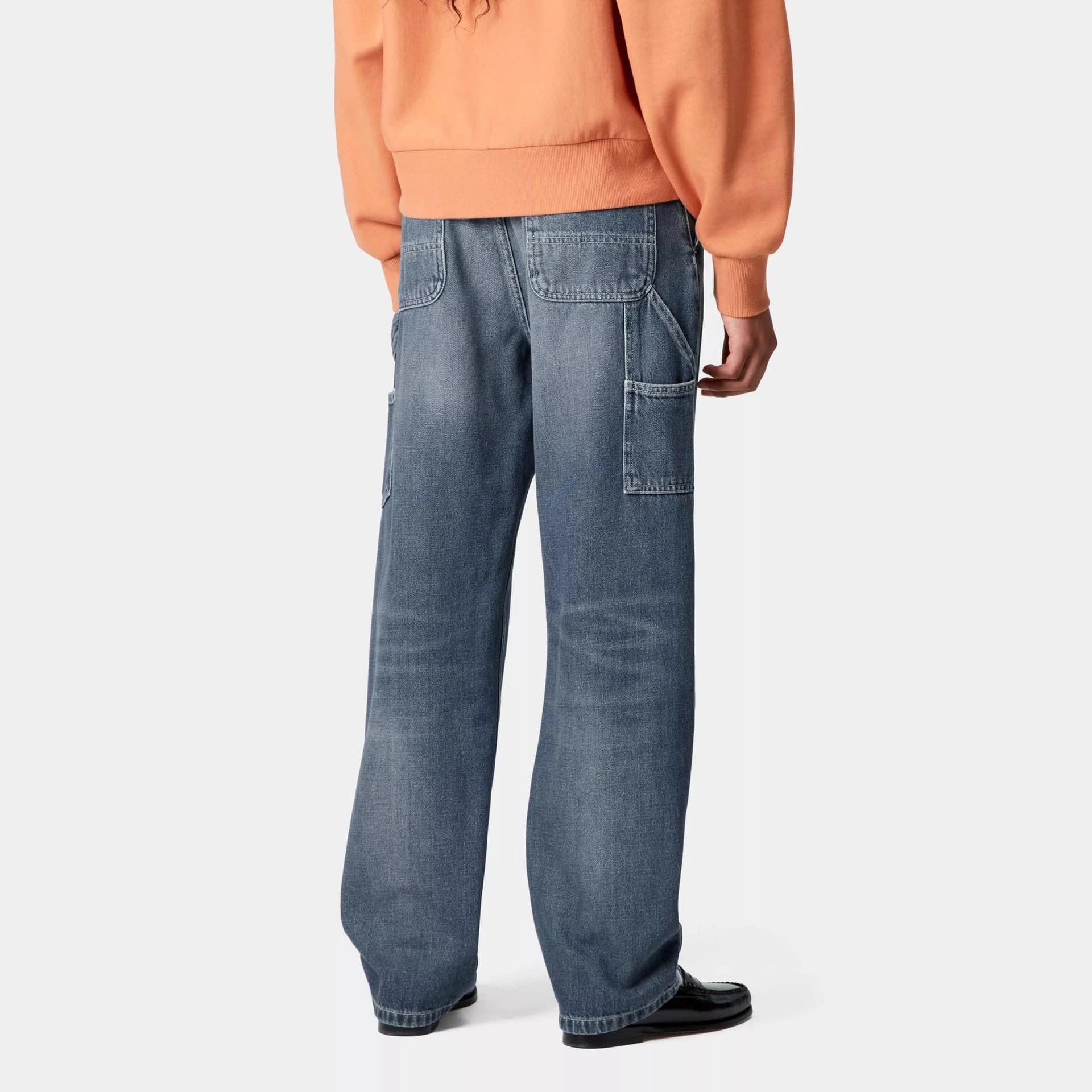 Pantalone W Pierce Pant Blue Dk Uesd Wash - 4