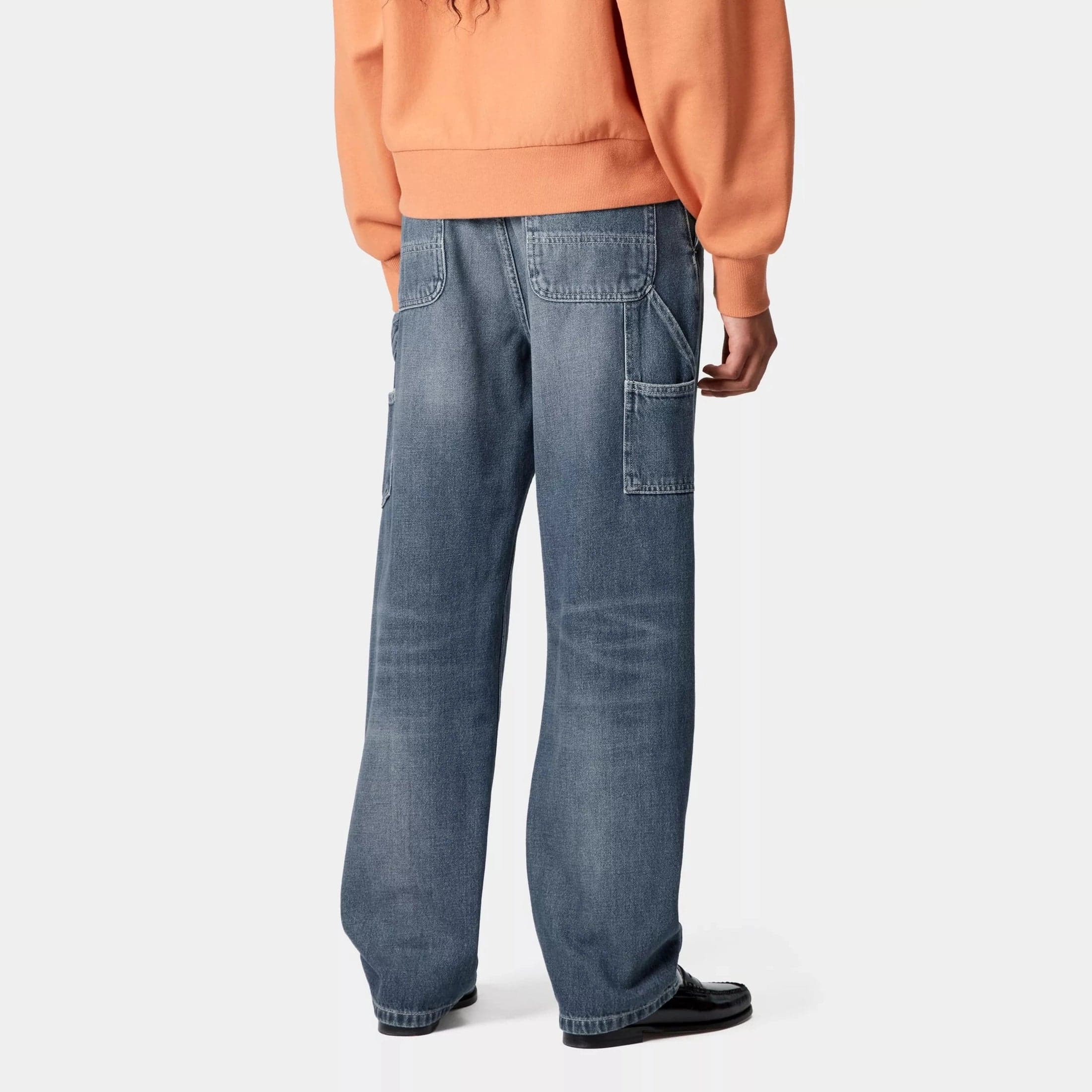 Pantalone W Pierce Pant Blue Dk Uesd Wash - 4