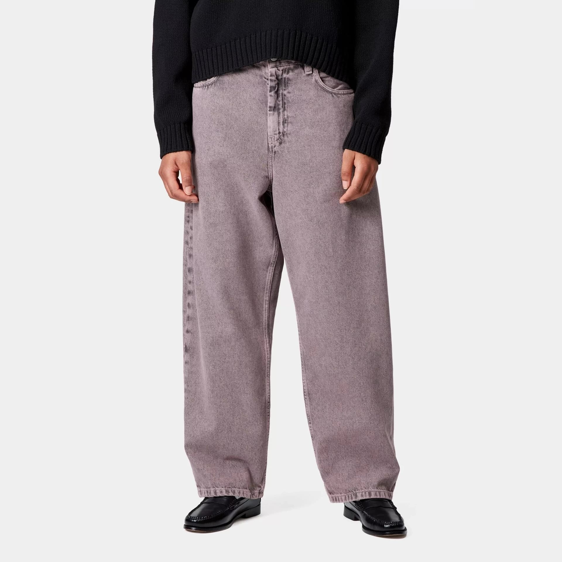 Pantalone W Brandon Blk Hortensia Garment Dyed - 3