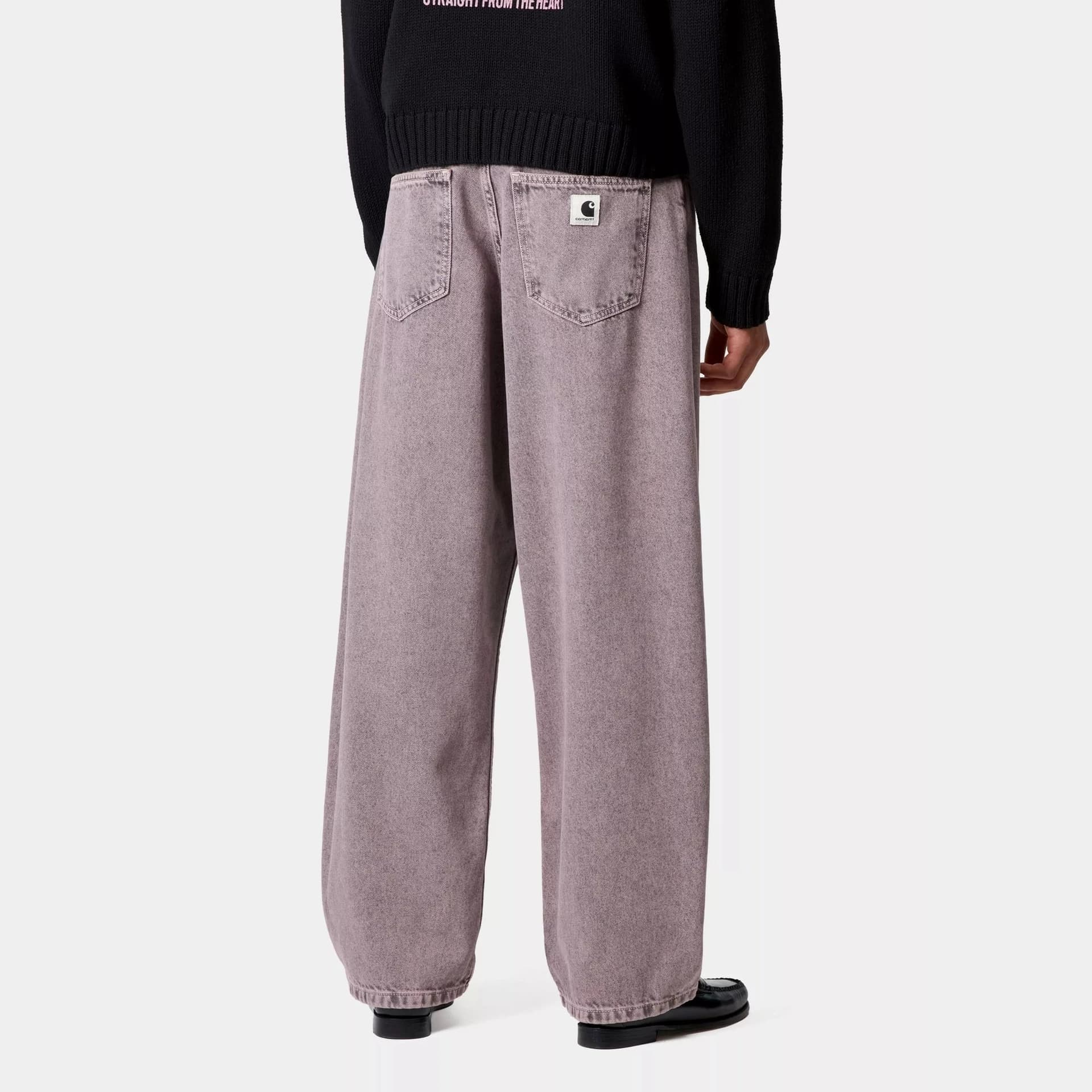 Pantalone W Brandon Blk Hortensia Garment Dyed - 4