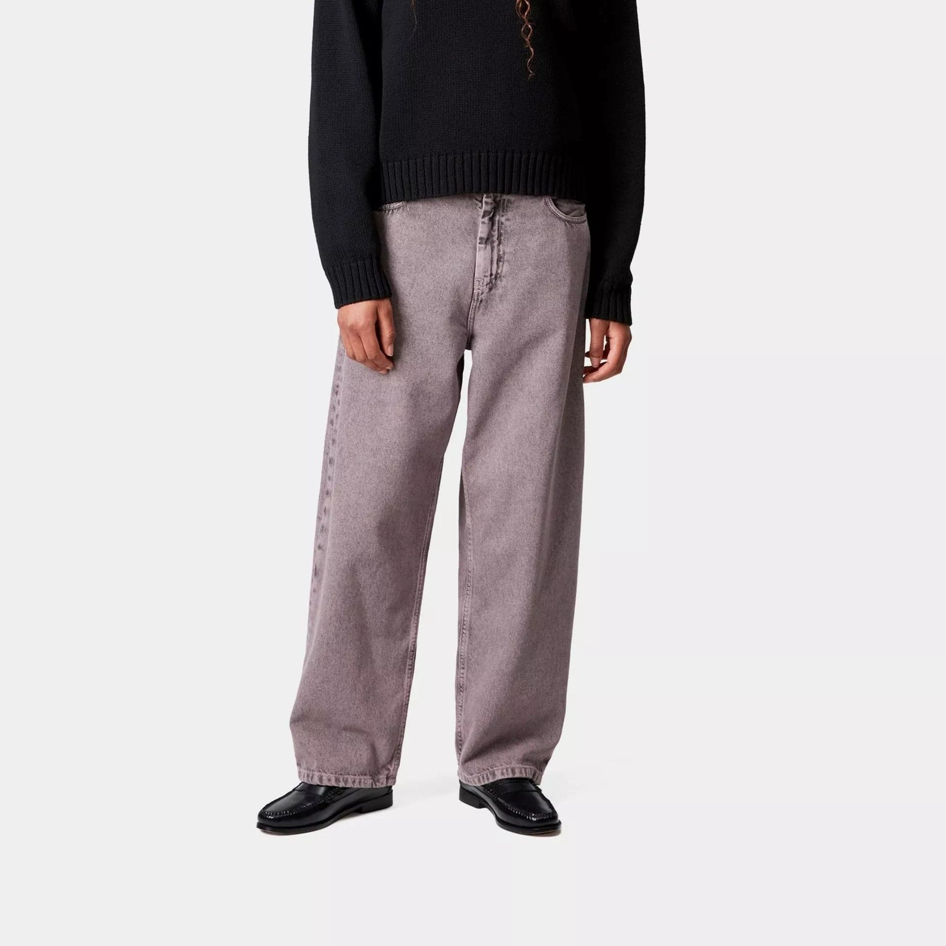 Pantalone W Brandon Blk Hortensia Garment Dyed - 5