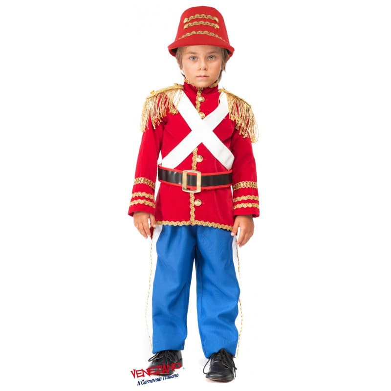 Costume carnevale soldatino di piombo 0-3 anni - veneziano 54123 - 3
