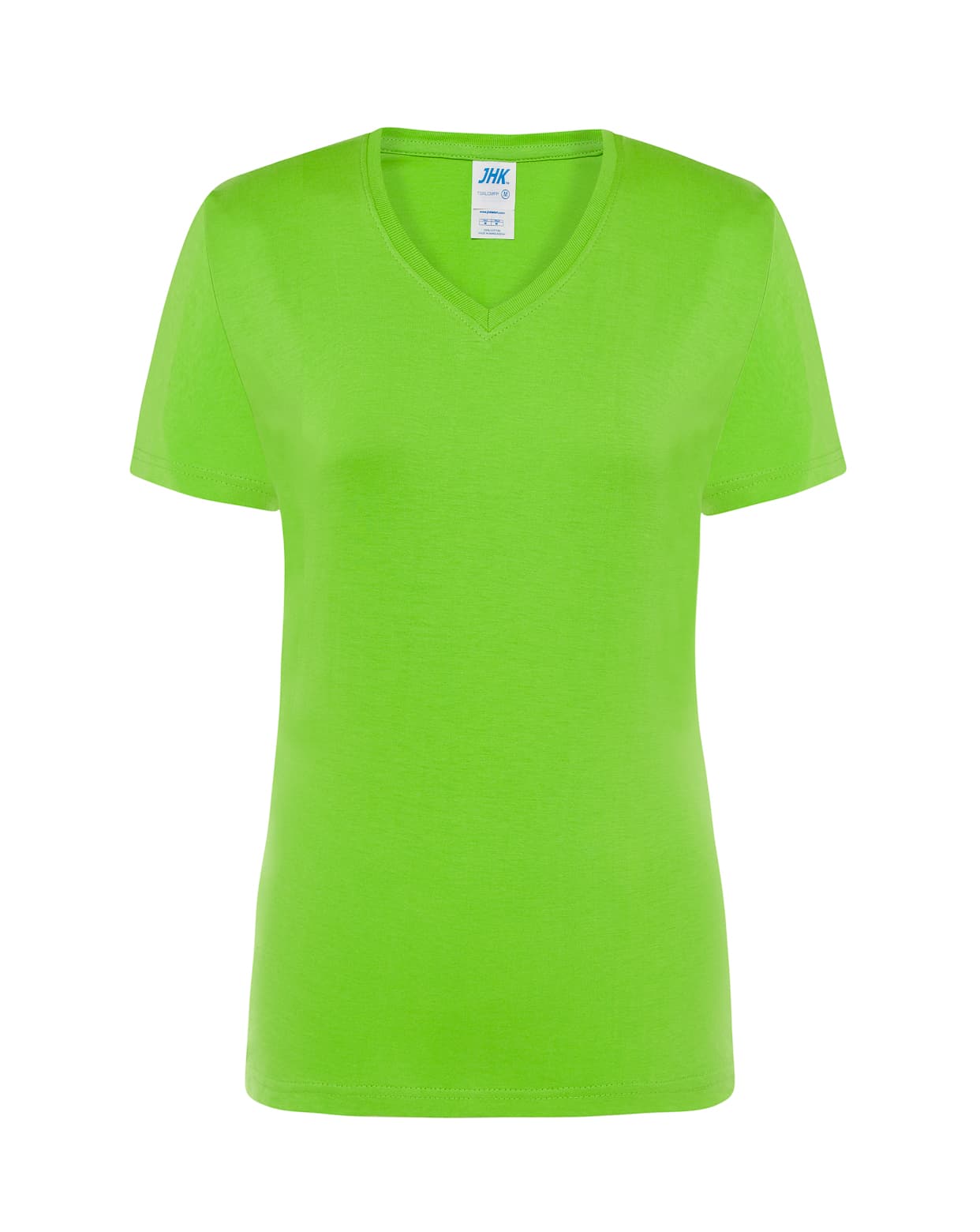 Maglia mezza manica donna scollo V 100% cotone - TSRLCMFP - 19
