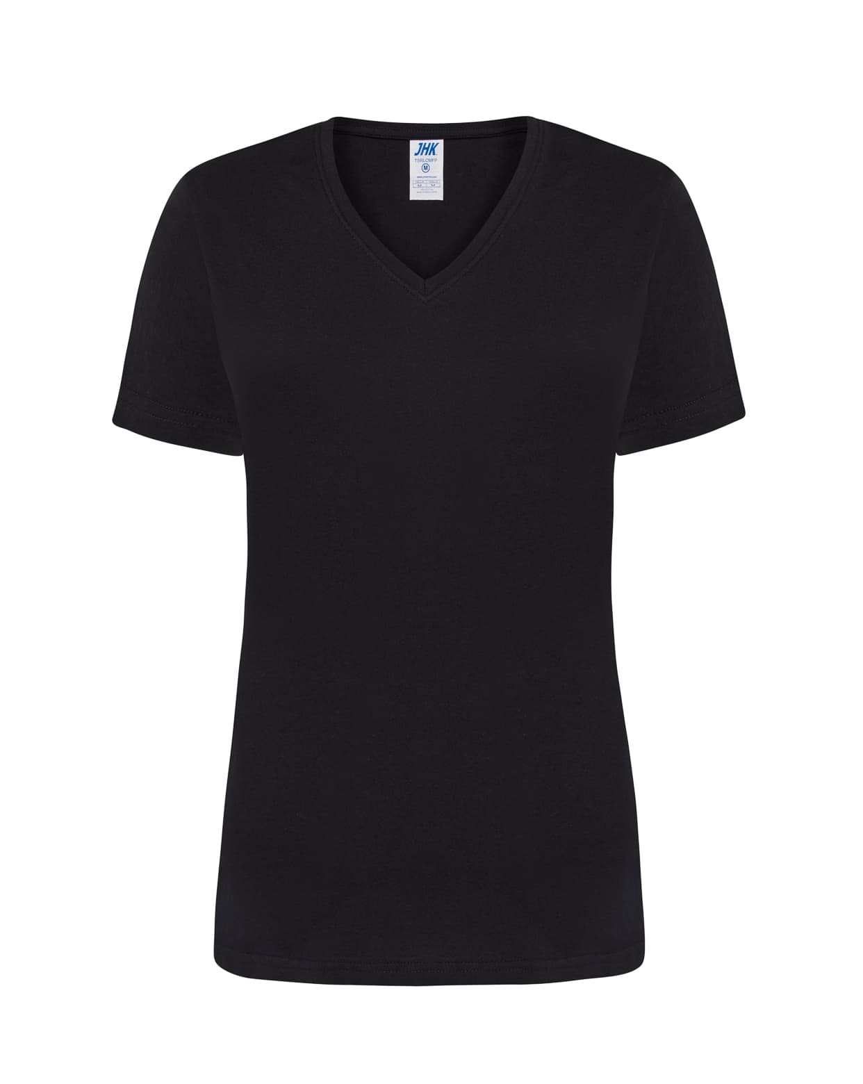 Maglia mezza manica donna scollo V 100% cotone - TSRLCMFP - 15